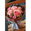 静岡県御前崎市フラワーショップ　あきのの花　ピンクのバラのブーケ