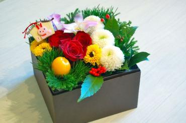 新年を迎えるお花もお待ちしています。｜「フラワーショップ　あきの」　（静岡県御前崎市の花キューピット加盟店 花屋）のブログ