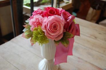 母の日の贈り物に。プリザーブドフラワーも素敵です。 ｜「フラワーショップ　あきの」　（静岡県御前崎市の花キューピット加盟店 花屋）のブログ
